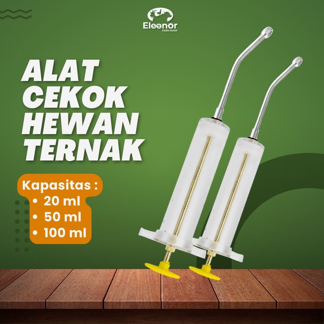 Alat Cekok Loloh Ternak Domba Kambing Sapi 20ml 50ml 100ml