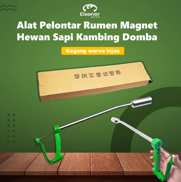 Alat Pelontar Rumen Magnet Hewan Sapi Kambing Domba