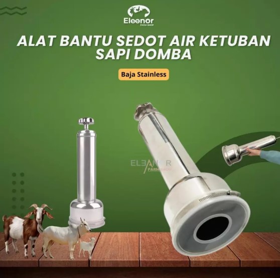 Alat Sedot Ketuban Stainless Hewan Ternak Anak Sapi Kerbau Alat Bantu Pernafasan Pedet