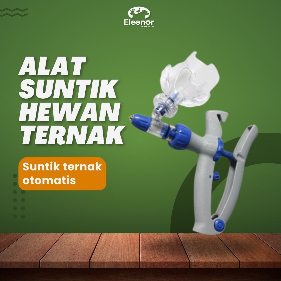 Alat Suntik injeksi Vaksin Hewan Sapi Kambing Domba Babi Unggas Ayam Burung Kapasitas 5Ml