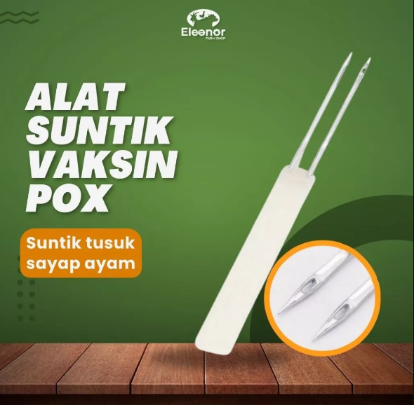 Alat Suntik Vaksin Cacar Pox Vaksinator Unggas Ayam Bebek Angsa Manual