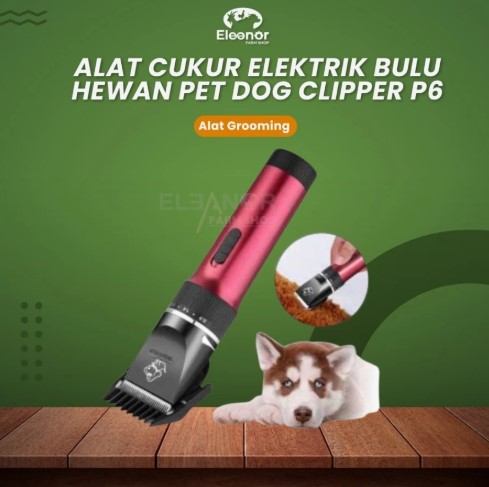 Baorun P6 - Alat Cukur Elektrik Bulu Hewan Anjing Kambing Domba Pet Dog Clipper