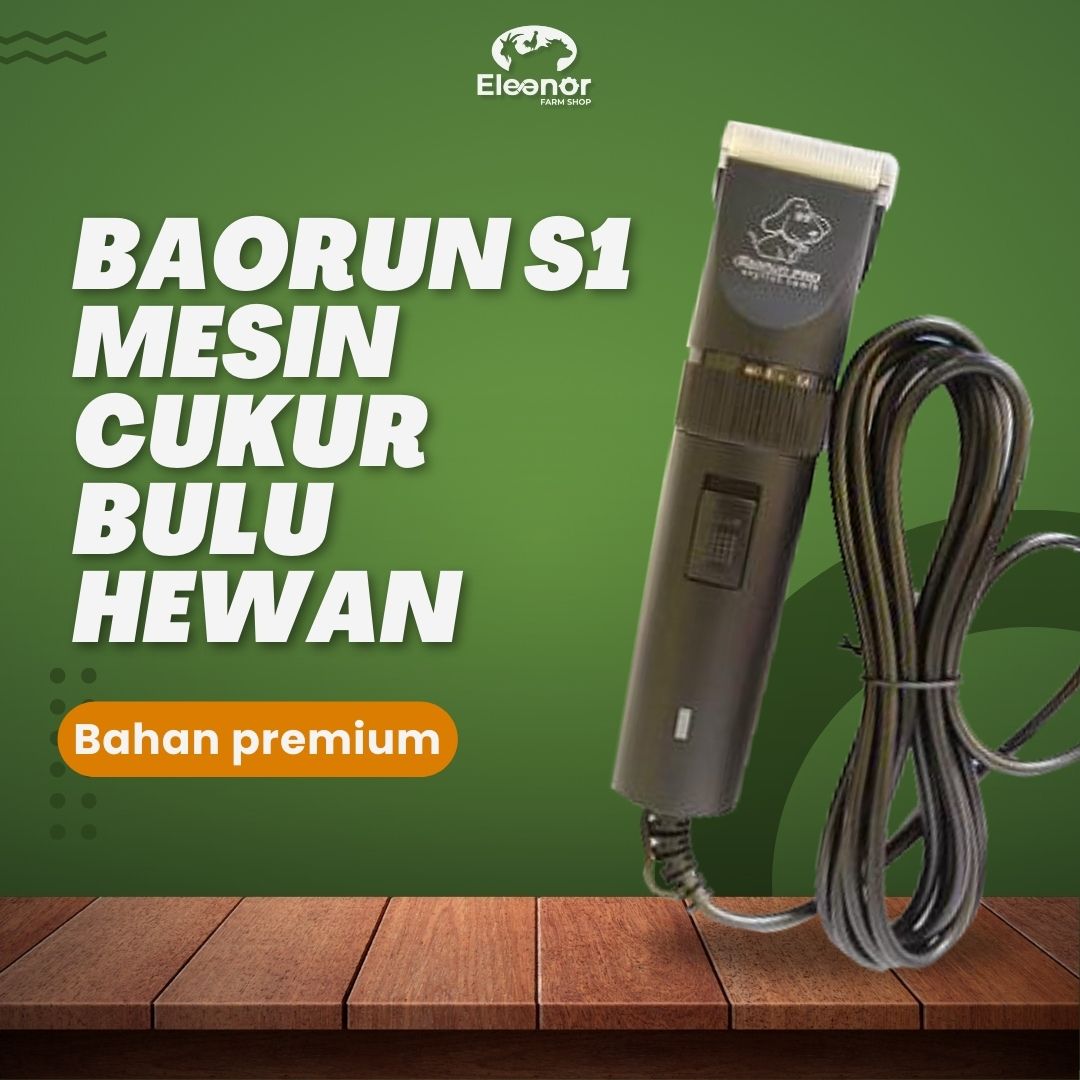 Baorun S1 Alat Cukur Bulu Domba Anjing Kambing