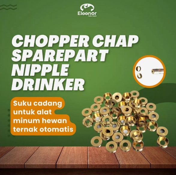 Chopper Cap Sparepart Nipple Pig Kambing Babi 5 pcs