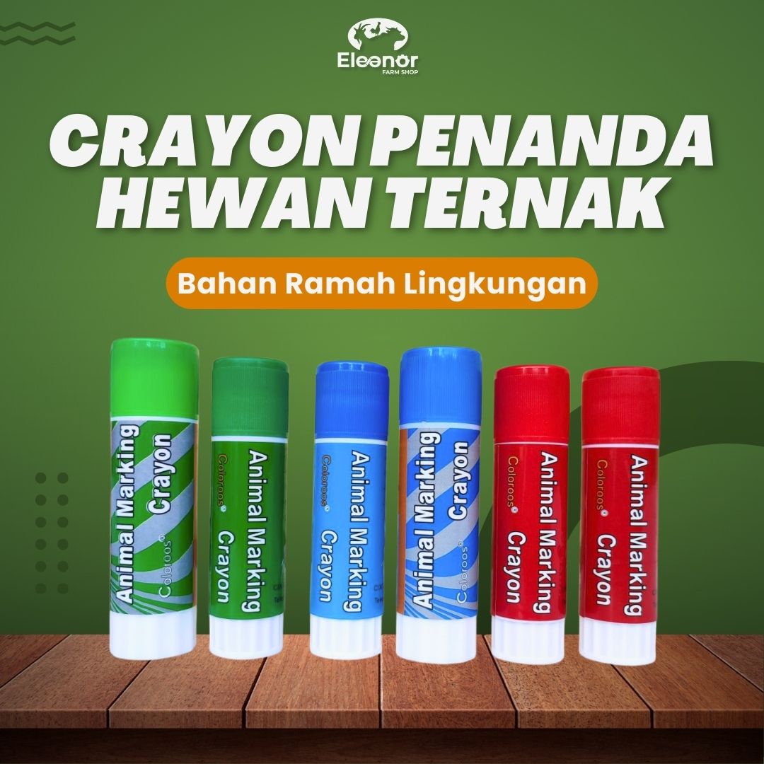 Crayon Spidol untuk Tanda Tubuh Babi Sapi Domba Kambing Ternak Pig Cow Alat Penanda Hewan