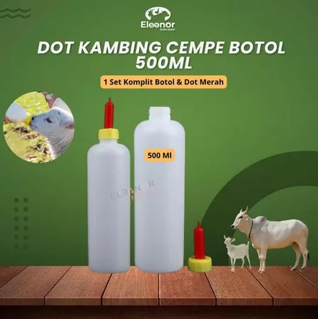 Dot Kambing Cempe Sapi Pedet Botol Dot Susu Ternak Kapasitas 500Ml