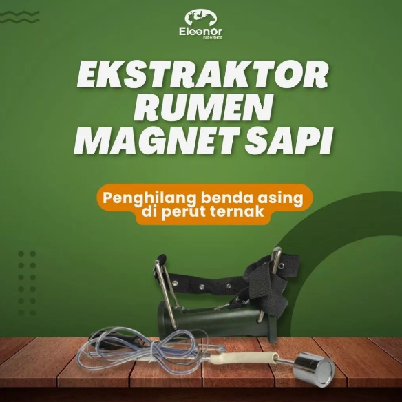 Ekstraktor Rumen Magnet Sapi Alat Penyerap Magnet pada Perut Sapi