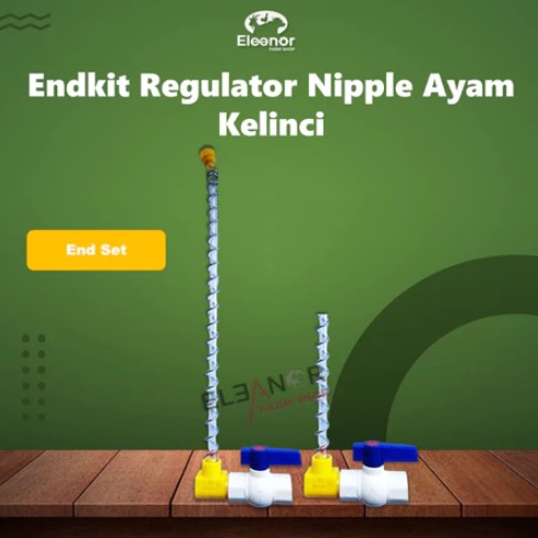 Endkit Regulator Nipple Ayam Kelinci Endset