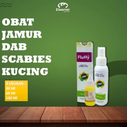 Fluffy Magic Obat Kutu Jamur Scabies Kucing Ampuh