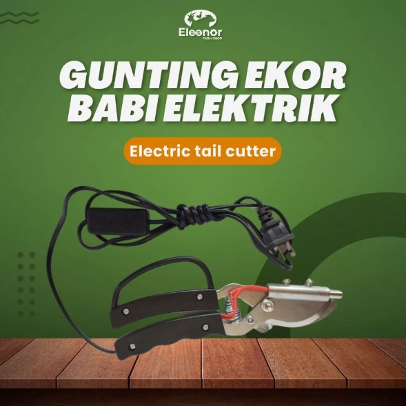 Gunting Ekor Ternak Babi Kambing Domba Electric Tail Cutter