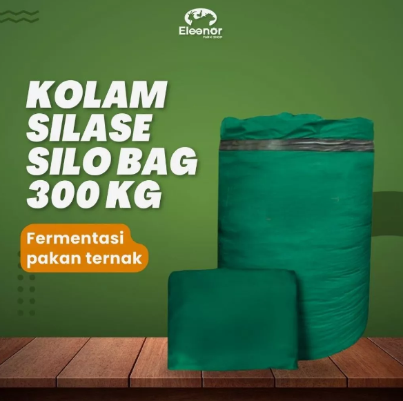 Kolam Silase Silo Bag Kolam Pakan Fermentasi Ternak Kambing Domba Sapi Kapasitas 300kg Premium