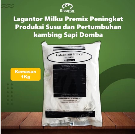 Lagantor Milku 1Kg Premix Peningkat Produksi Susu dan Pertumbuhan Hewan