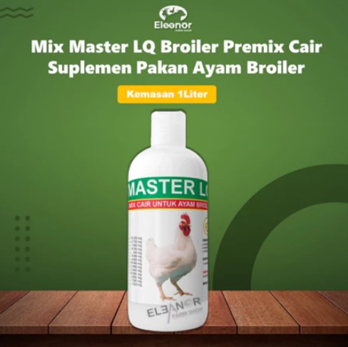 Mix Master LQ Broiler Premix Cair Suplemen Pakan Ayam Broiler 1 Liter