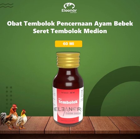 Obat Tembolok Cair 60 ML 1 Botol Medion Ayam Bebek Unggas Sakit Tembolok Makanan Tidak mau Turun