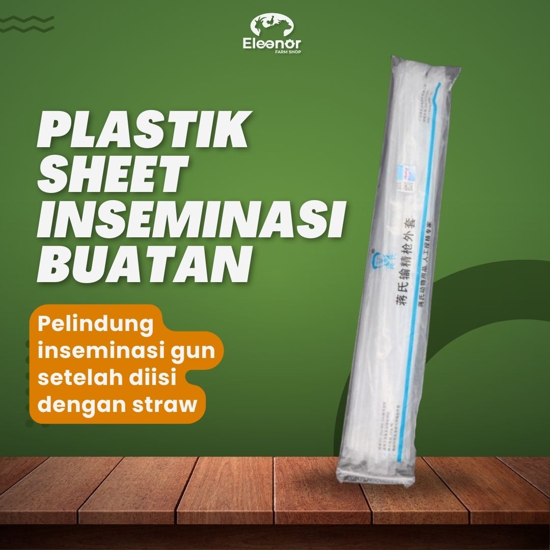 Plastik Sheat IB Plastik Sheet Inseminasi Hewan Sapi Kambing Domba Kuda