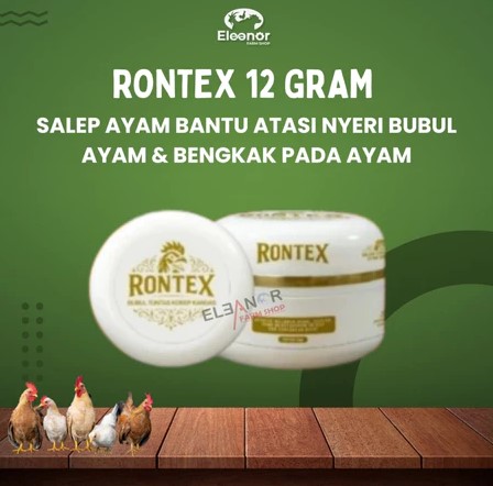 RONTEX 12gram Salep Bubul Ayam Obat Nyeri Bengkak Ayam Ampuh