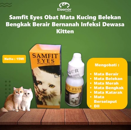 Sam Fit Eyes Obat Kucing Sakit Mata