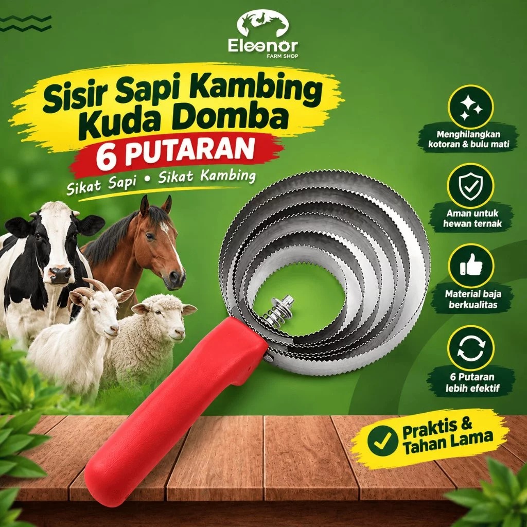 Sisir Sapi Sisir Kambing Sisir Kuda Sisir Domba Merah Sikat Sapi Sikat Kambing
