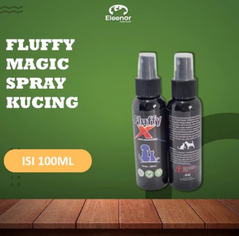 Fluffy X Marking Spray Magic Kucing Kencing Sembarangan 100Ml