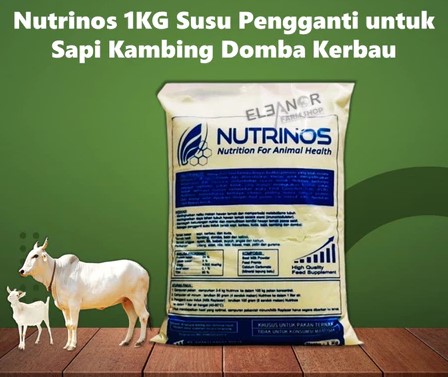 Nutrinos 1KG Susu Pengganti Hewan Ternak