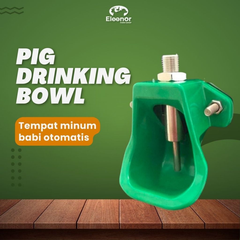 Tempat Minum Babi Otomatis PG Drinking Bowl Perlengkapan Hewan